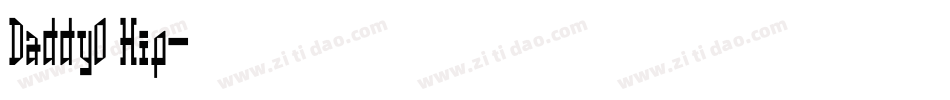 DaddyO Hip字体转换
